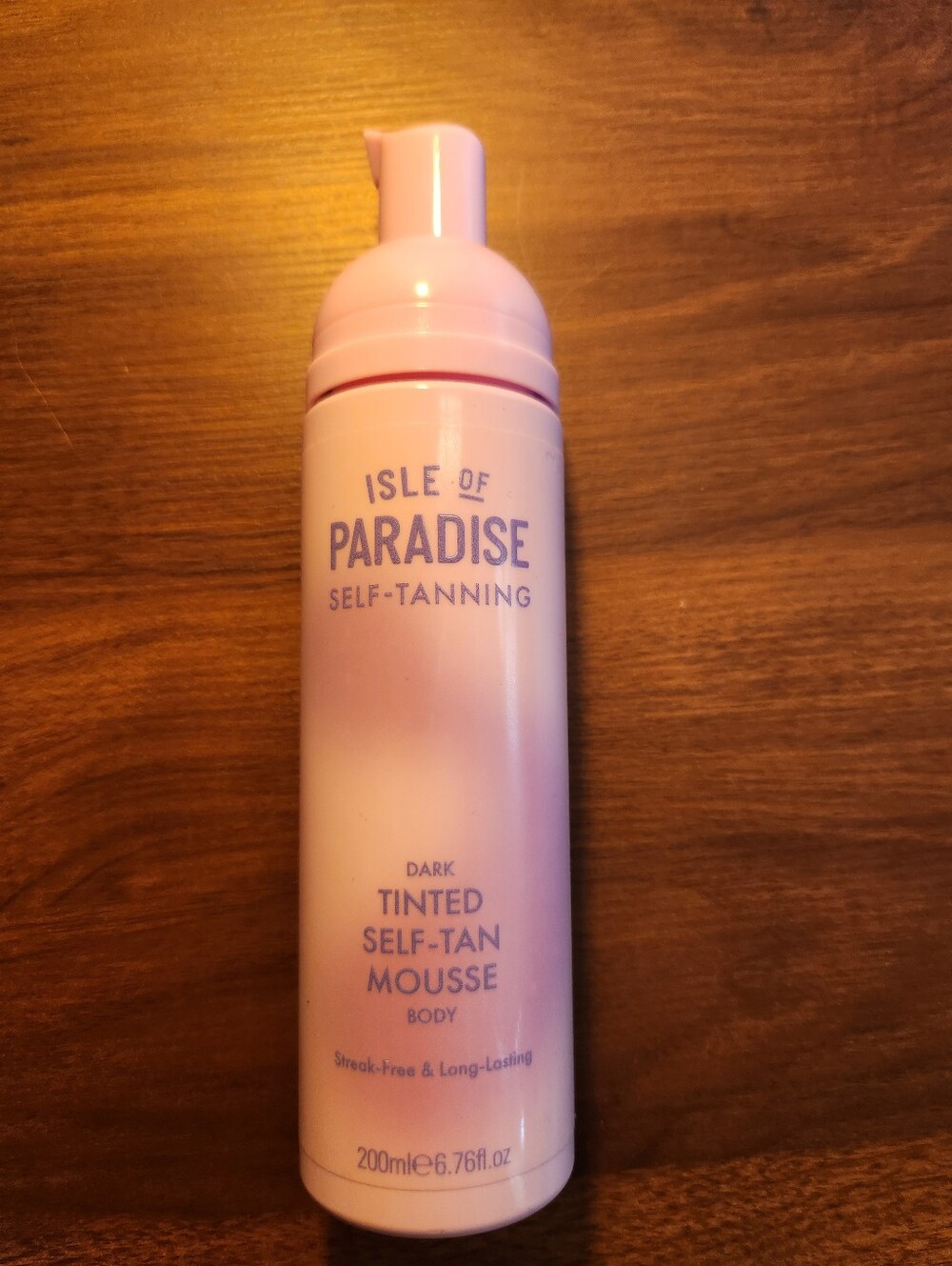 💜 Isle Of Paradise Self Tanner Dark Mousse Tan